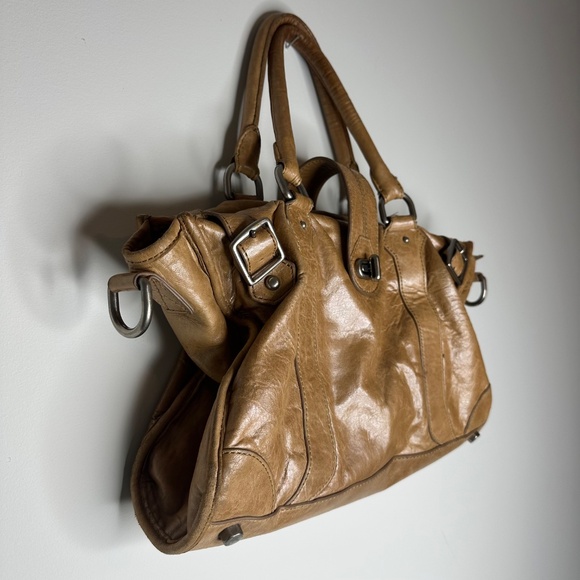 Y2K Vintage Rebecca Minkoff Leather bag, Beige color - Picture 6 of 11
